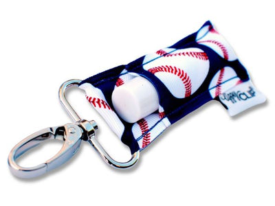 Baseball Chapstick Holder Keychain by LippyClip