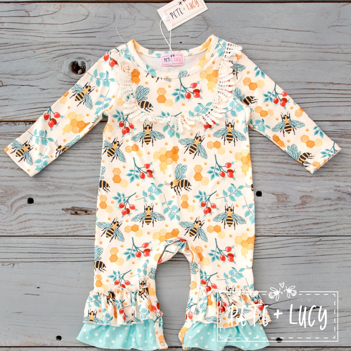 Honey Bees Romper