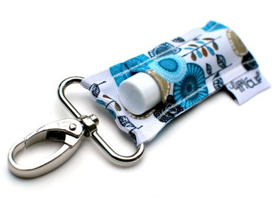 Blue Daisy Chapstick Holder Keychain by LippyClip