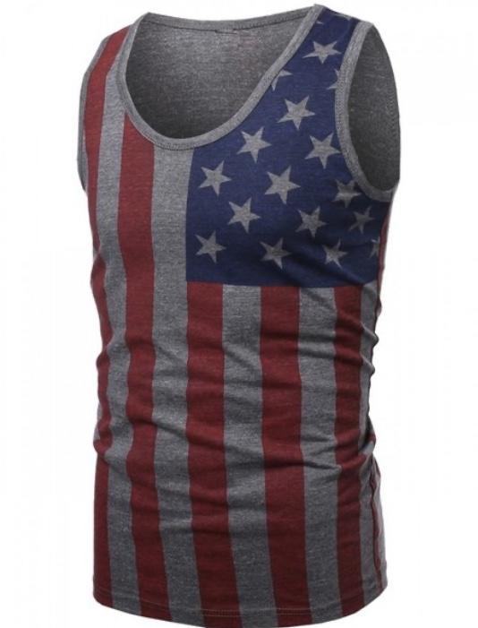 Men's Flag Tank Top