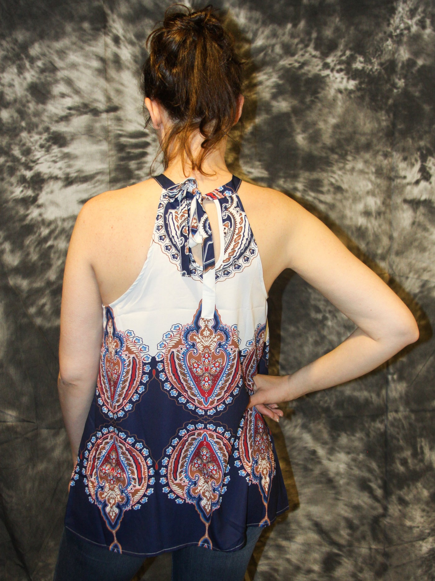 Flowy Print Tank - The Country Butterfly