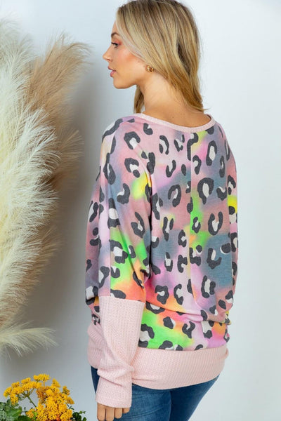 Rainbow Leopard Top