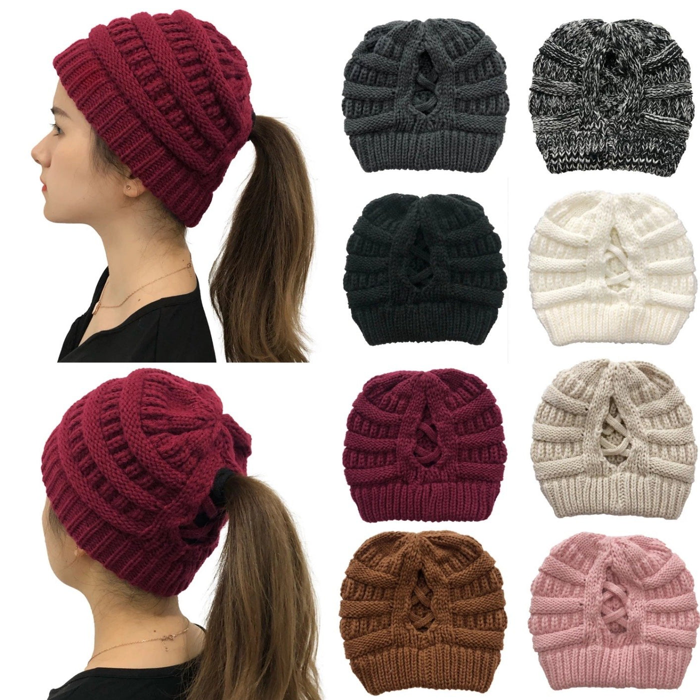 Ponytail Beanie