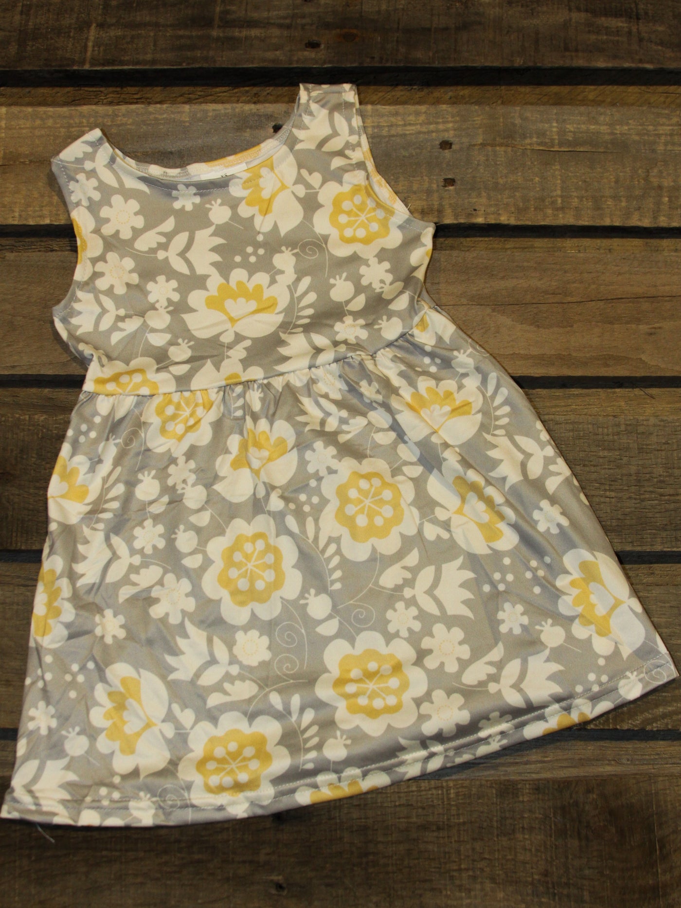 Yellow Flower Dress