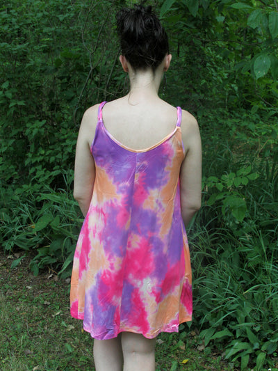 Pink/Purple Tie-Dye Dress