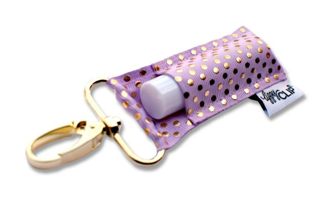 Lavender Chapstick Holder Keychain by LippyClip