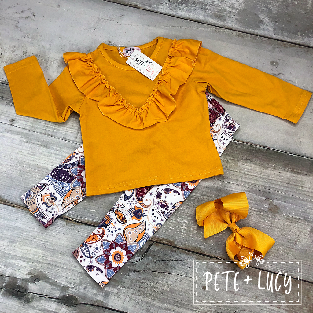 Princess Paisley Pant Set