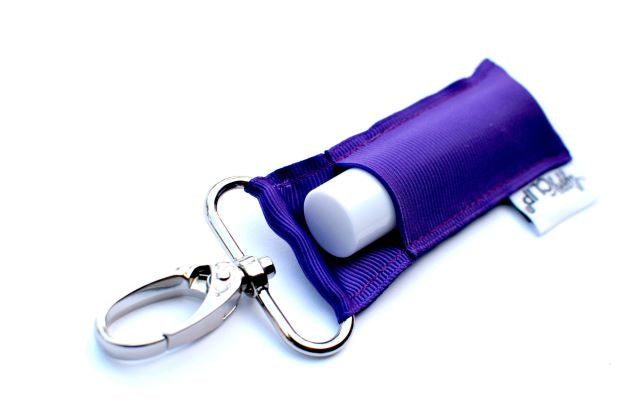 Purple Chapstick Holder Keychain by LippyClip