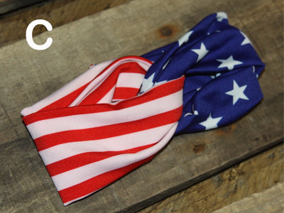 Red, White, & Blue Children's Headbands - The Country Butterfly