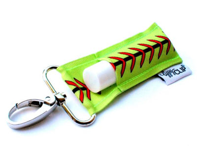 Softball Chapstick Holder Keychain by LippyClip