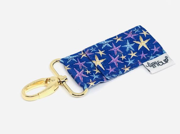 Starfish Chapstick Holder Keychain by LippyClip