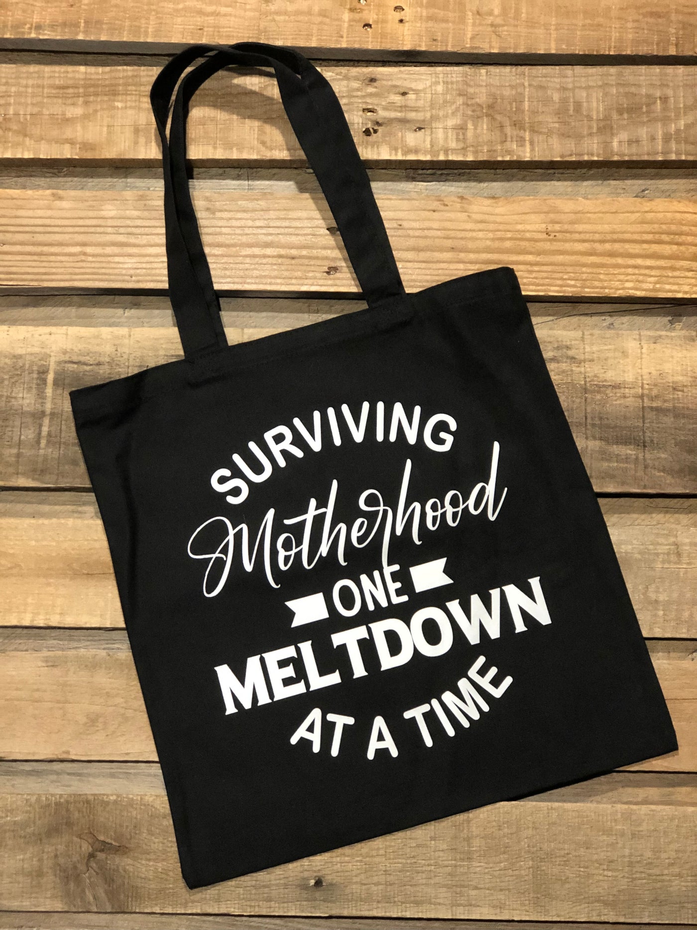 Surviving Motherhood Canvas Bag