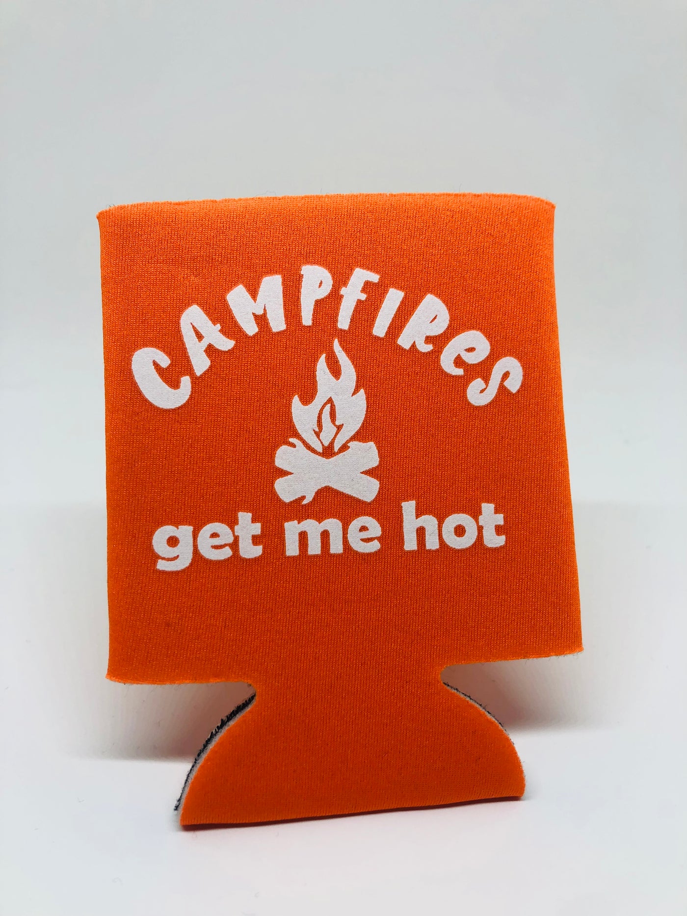 Campfires Get Me Hot Can Cooler