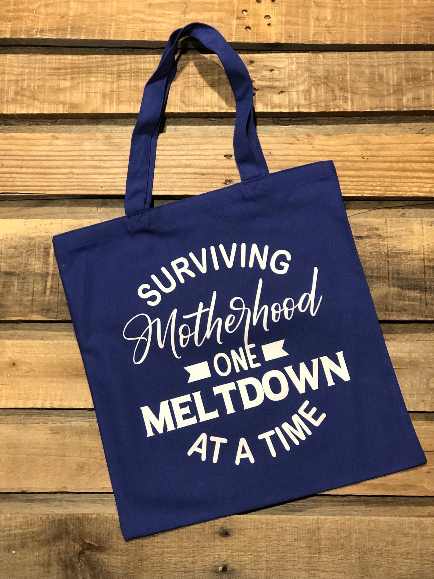 Surviving Motherhood Canvas Bag