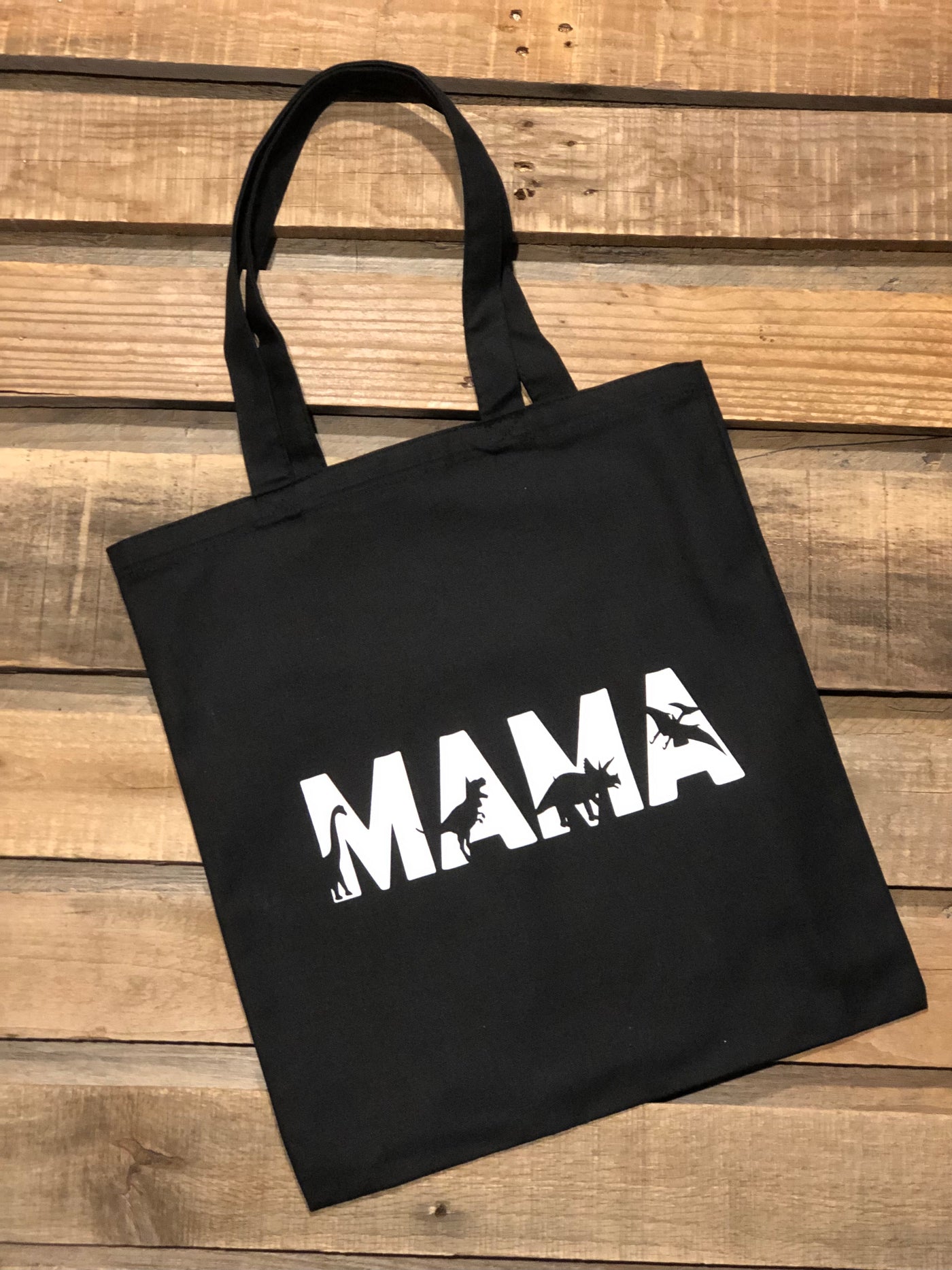 Dino Mama Canvas Bag